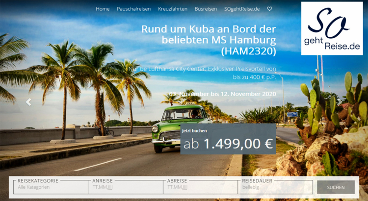 LCC Website So geht Reise